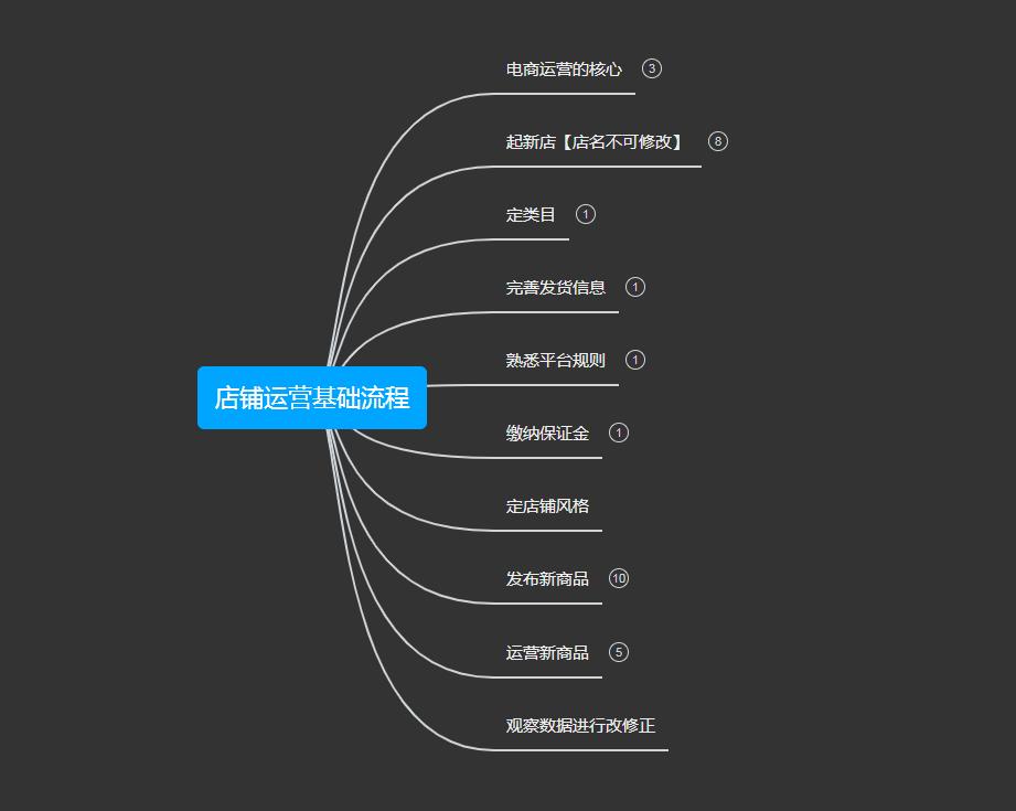 電商運營0基礎教學,乾貨第一課「電商運營流程」