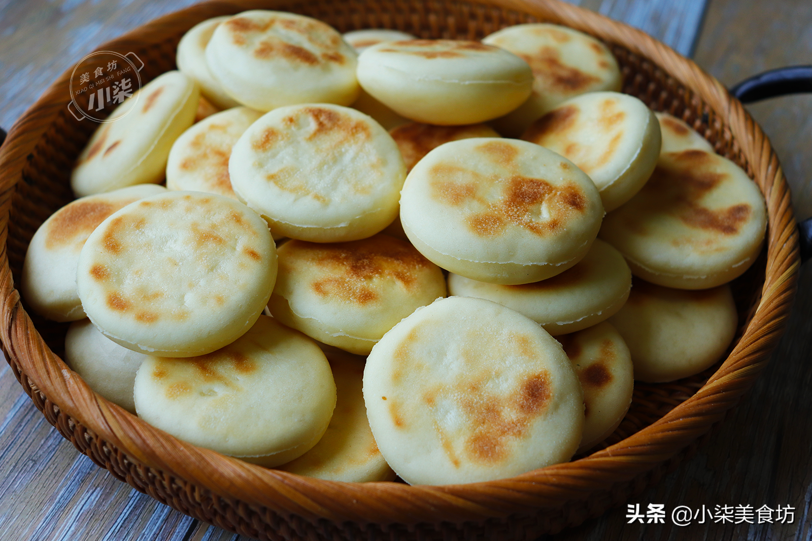 牛奶小餅這種做法火了，不加水不加油，好吃營養易消化，太香了