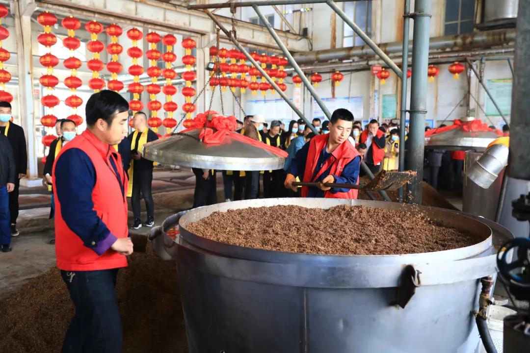 天时物道 酒海观澜 河北琢酒集团第十三届头魁酒祭祖大典隆重举行