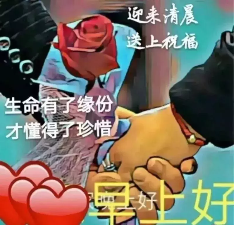 早上好祝福动态表情图片送给好朋友图片