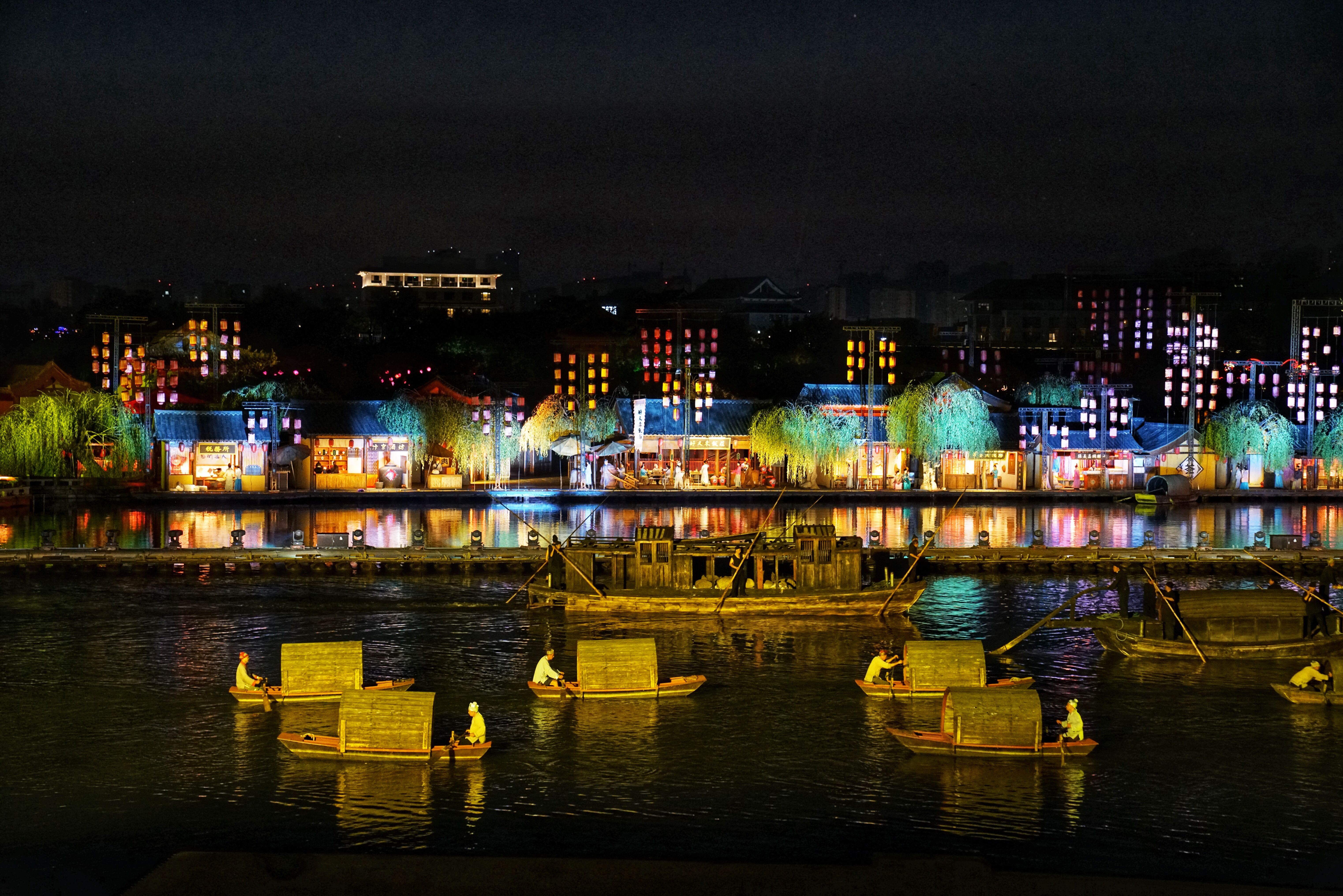 开封唯一5A景区，流动的清明上河图，人在画中游