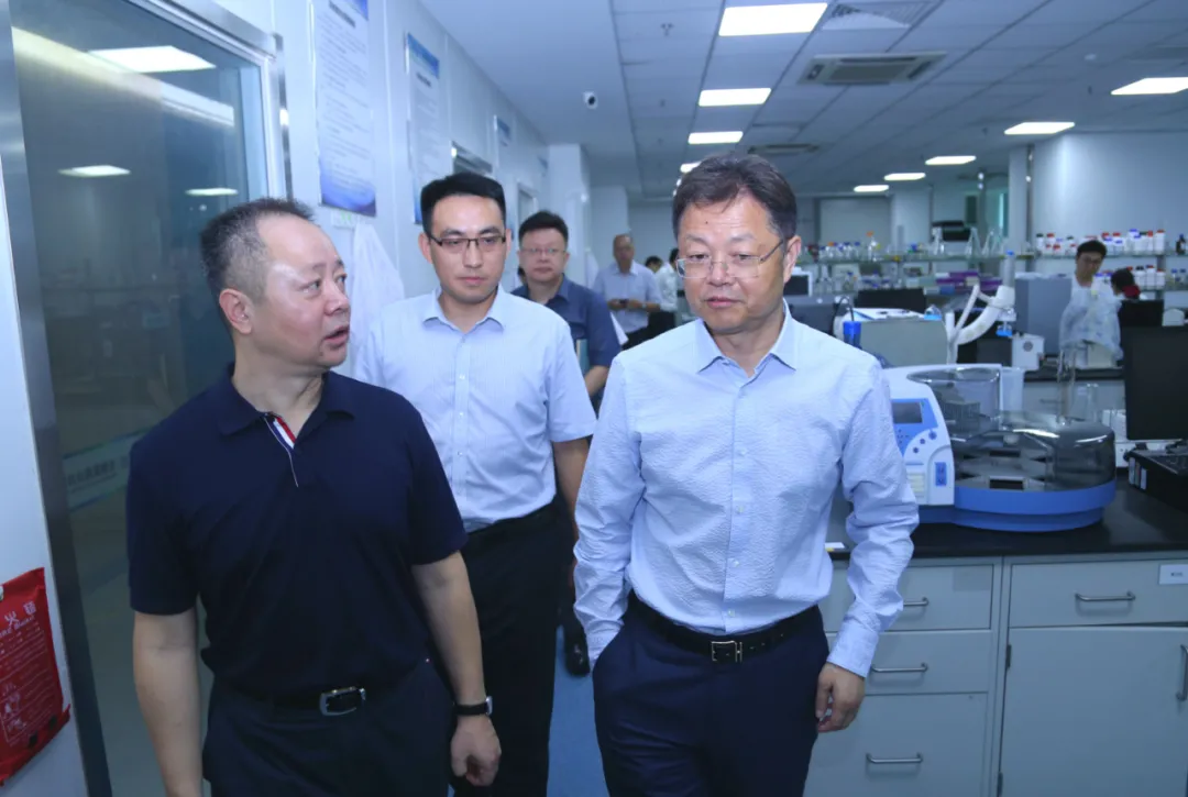 聚焦江北！先声药业董事长任晋生一行来访江北新区生物医药谷