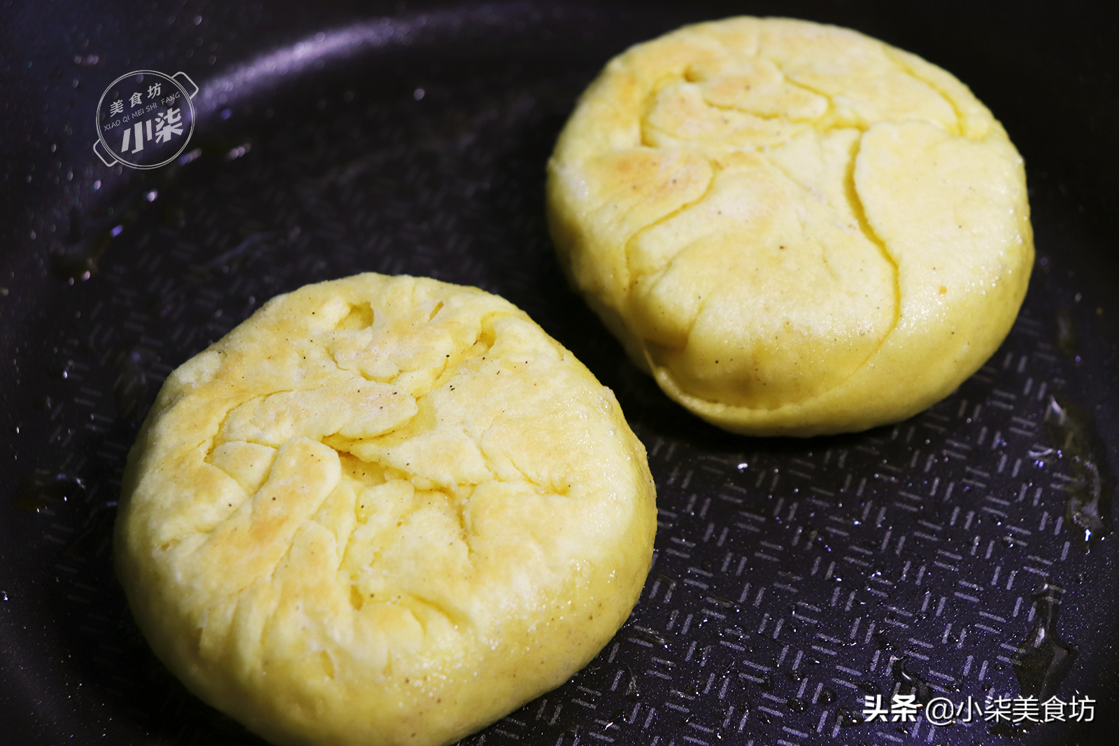 做燒餅別用水，這做法太香了，皮酥裡軟，空口能吃撐，比麵包都香