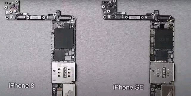 新款iphone se其实是“库存机”？国内机构拆机验