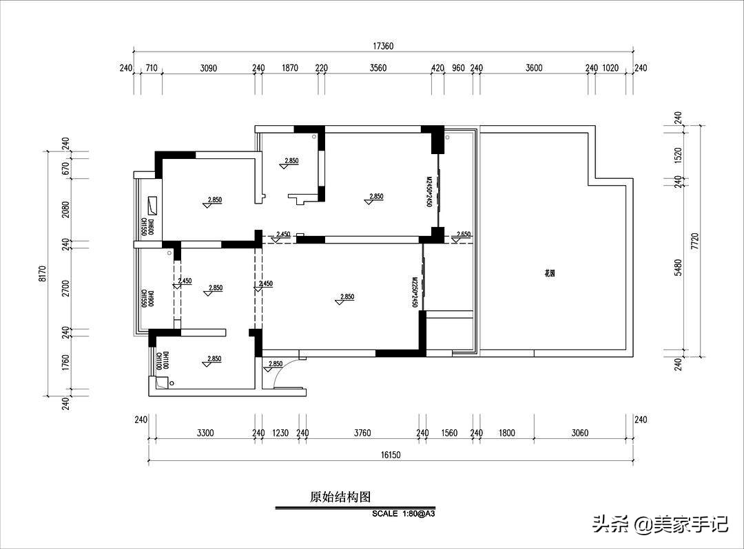 一进他家仿佛整个世界都安静了下来，79㎡的极简风处处令人心动