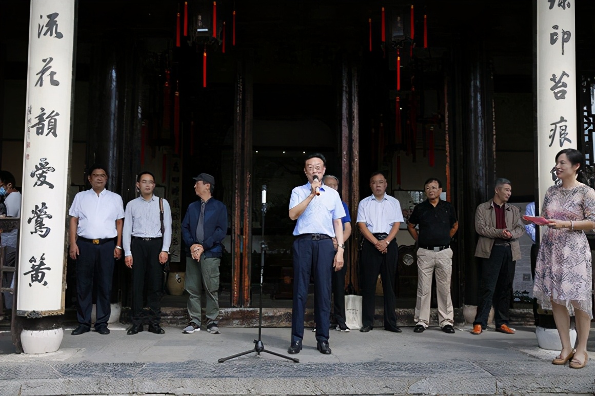 扬州市中国画学会“西湖金秋”画展开幕式在瘦西湖徐园隆重举行