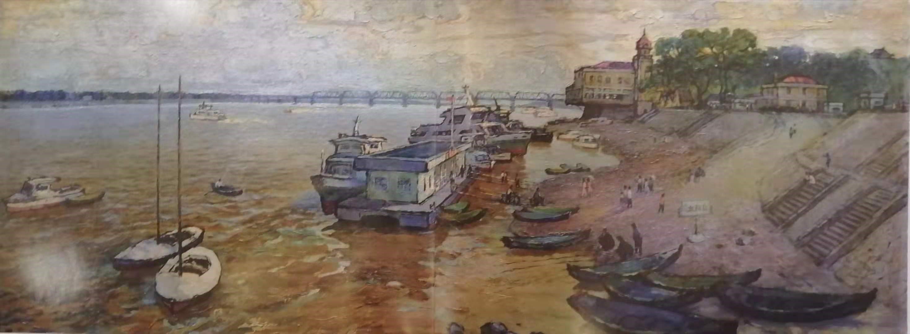 《大松说画》名家画作里的老哈尔滨