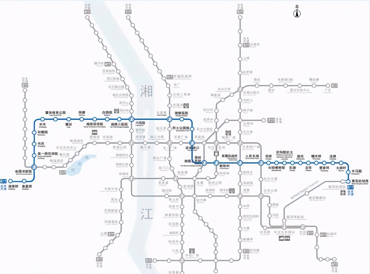 长沙在建一条地铁线，长约48.11公里，方便市民直达黄花国际机场