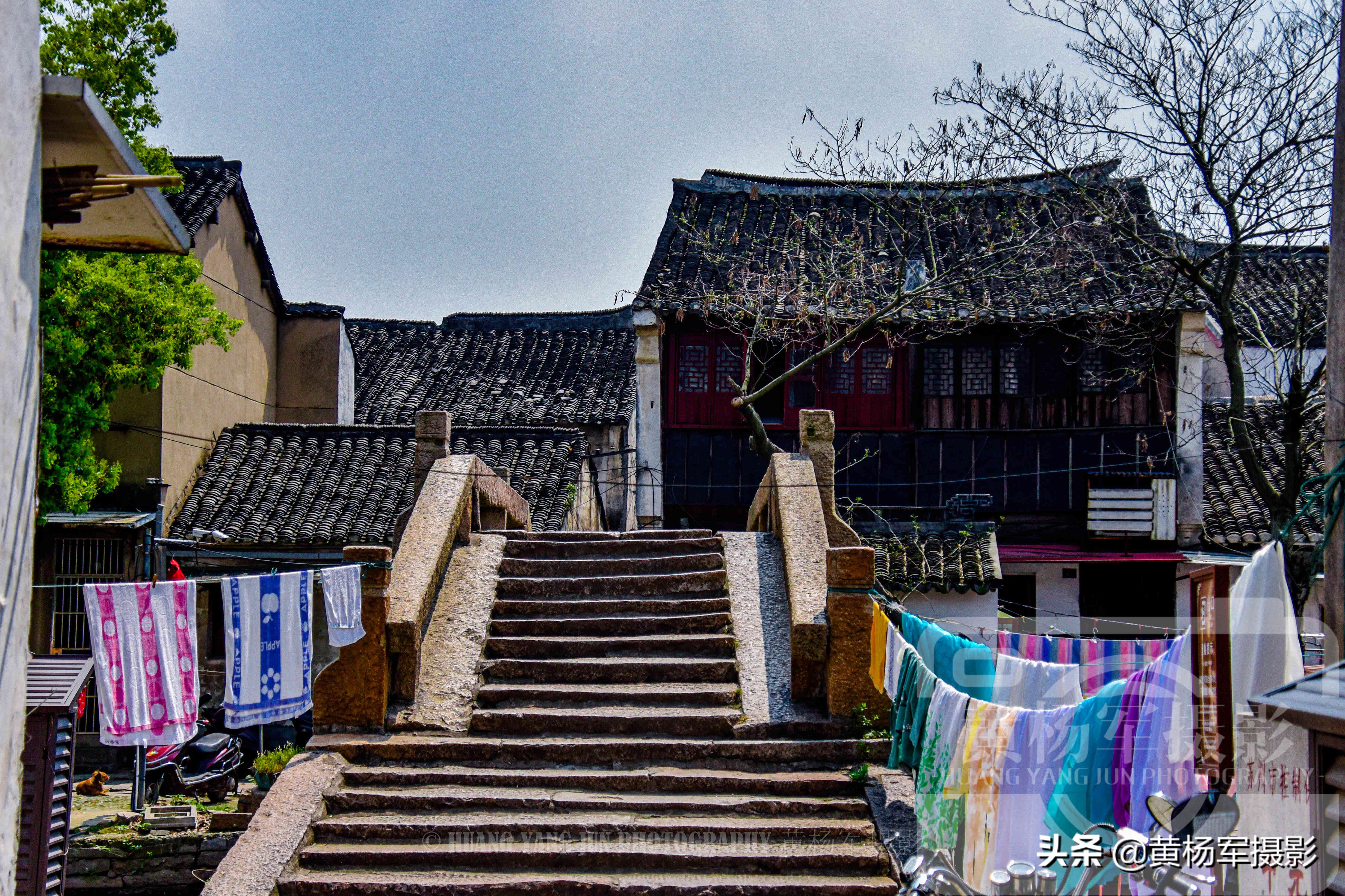 江蘇蘇州同里古鎮，國家5A級景區的江南水鄉，安靜古樸讓人很留戀