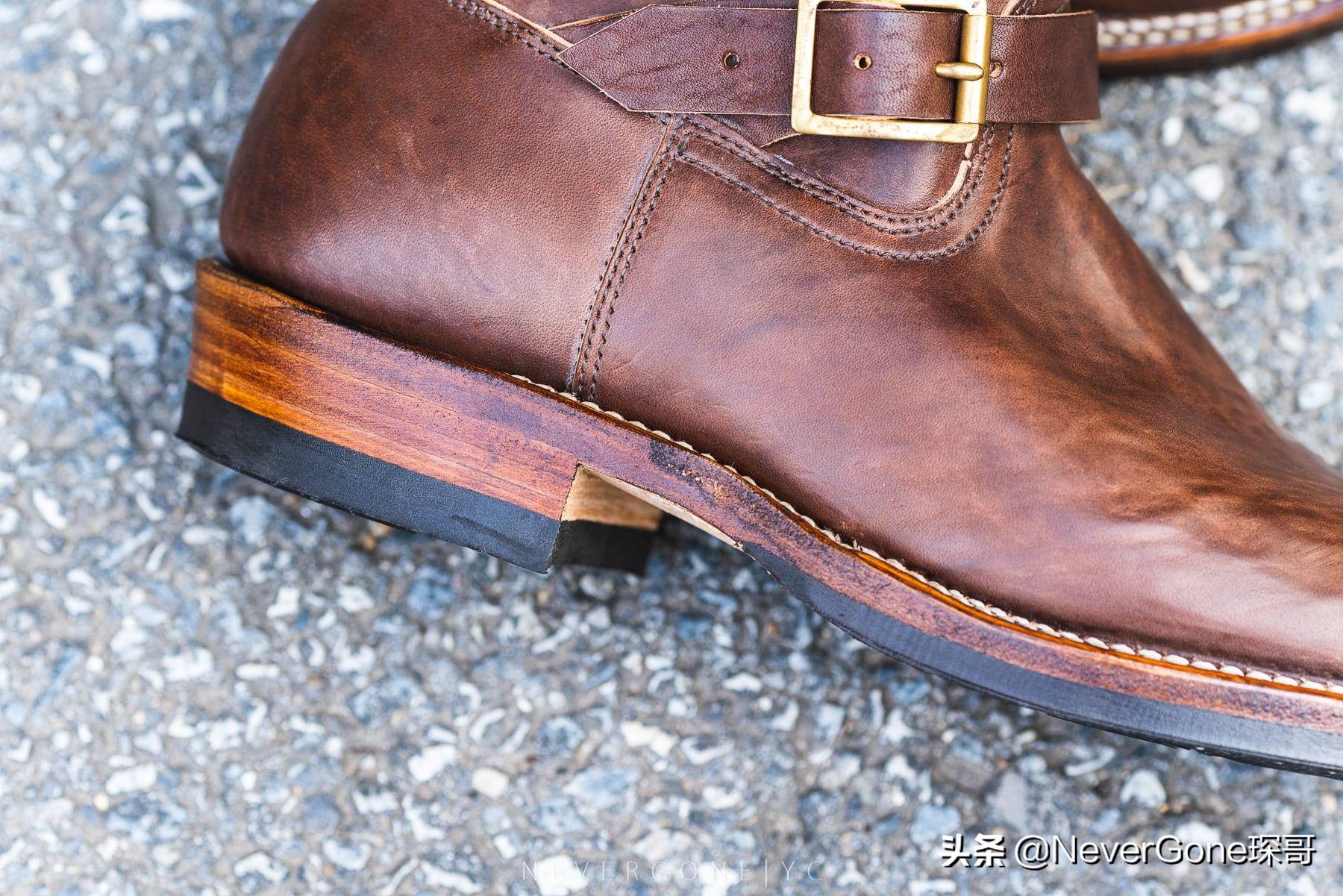 一双少见但高端的电工雨鞋——Viberg 2060马皮工程师