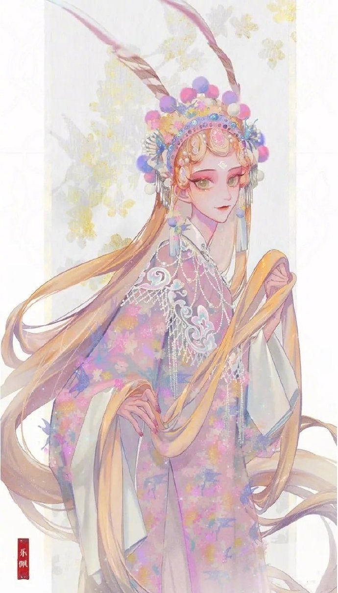 迪士尼公主也玩中国风，乐佩换上戏服唱京剧，