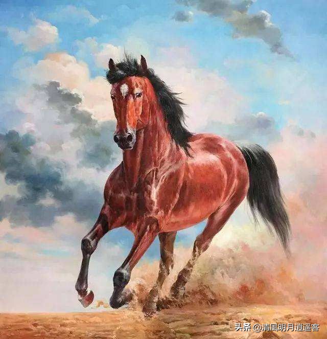 汉代的战马高大，宋朝的战马矮小，一代不如一