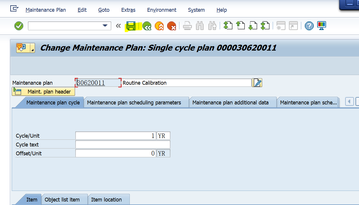 SAP PM入門系列18 - IP25為維護計劃設定刪除標記