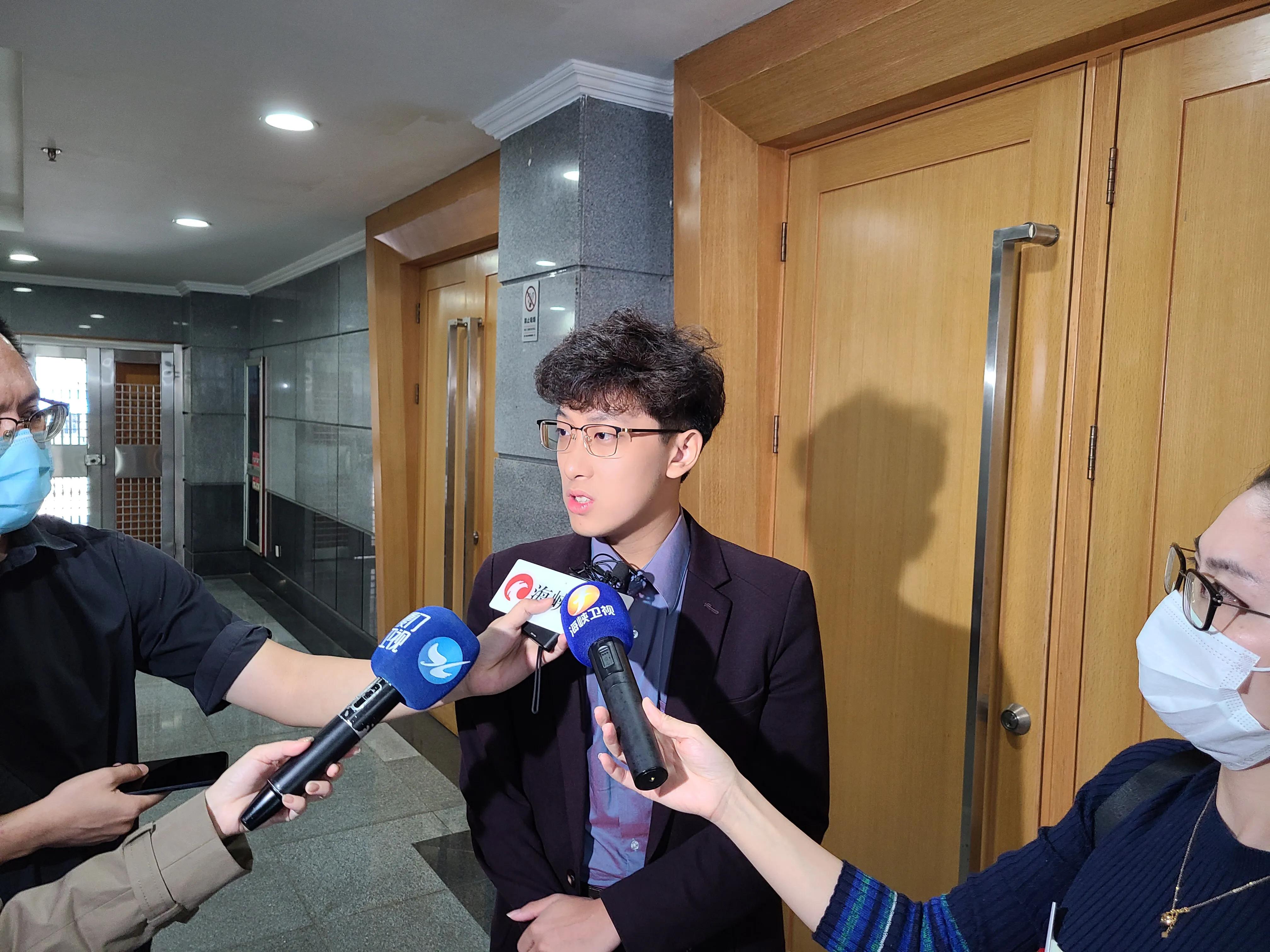 廈門台青代表黃偉倫：政策支持吸引更多台灣年輕人來廈就業創業