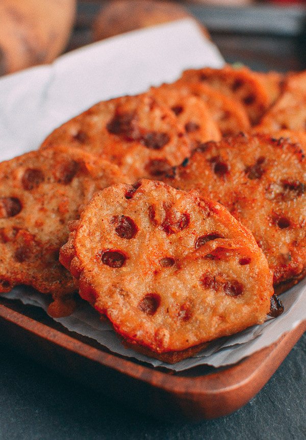 New way to eat lotus root-fried lotus root, good "lotus root" Tiancheng, good days every day, eat lotus root today