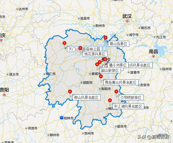 湖南现有10个5A级旅游景区，是哪10个？自驾游玩如何规划行程？