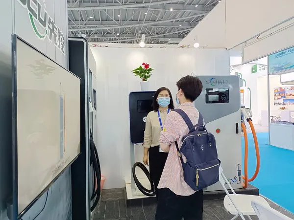 先控充电桩亮相EVS34世界电动车展，打通绿色出行“最后一公里”