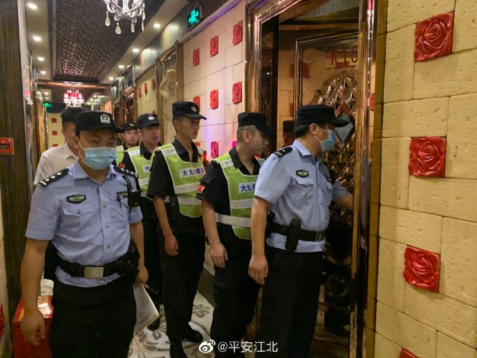 清查|江北警方开展重点场所大清查行动