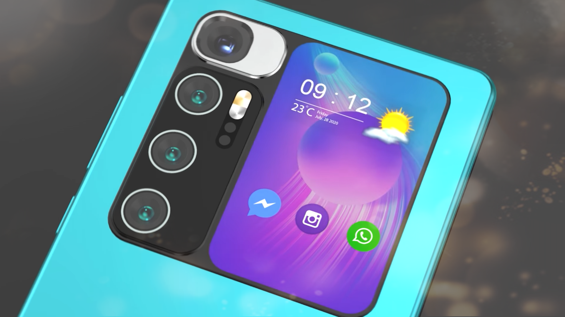 小米创新不断，双面屏+屏下镜头技术，这种设计