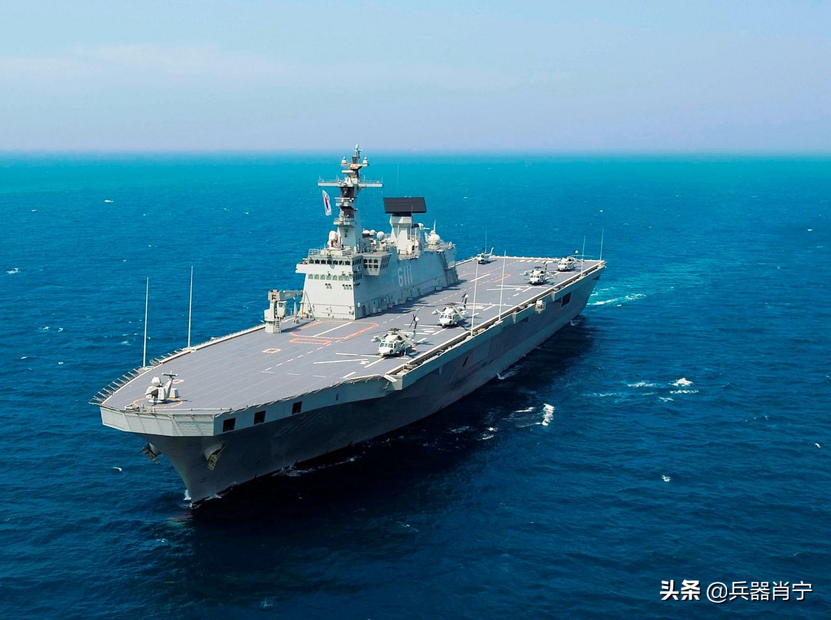 满载5万吨！韩国新航母方案曝光，可携带五代舰载机野心值得警惕