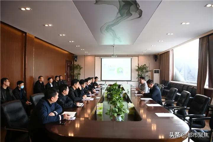 六安化工集团副总经理王强到吴语煤业公司调研指导