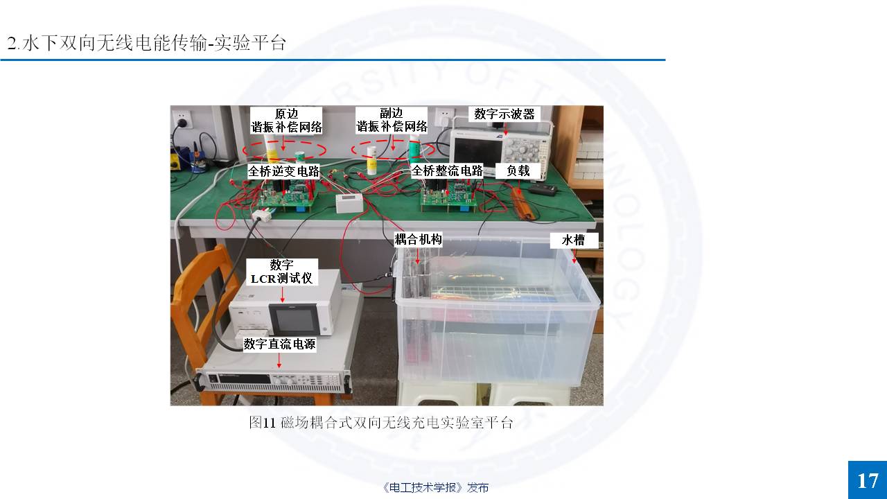 西安理工大学杨磊博士：特殊介质无线电能传输的研究成果