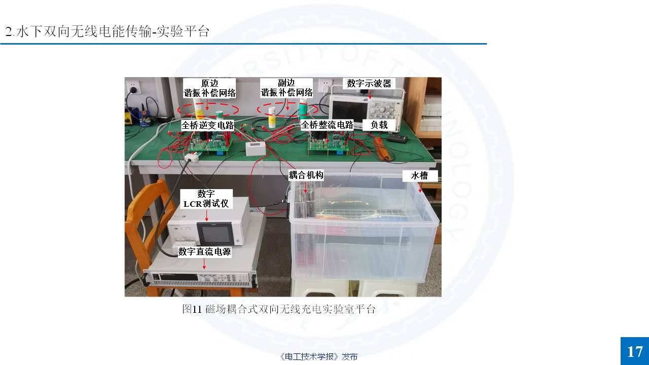 西安理工大學楊磊博士：特殊介質無線電能傳輸的研究成果