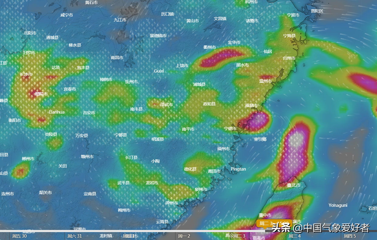 三台风胚胎酝酿，东南沿海还要下暴雨？分析：对广东福建好事
