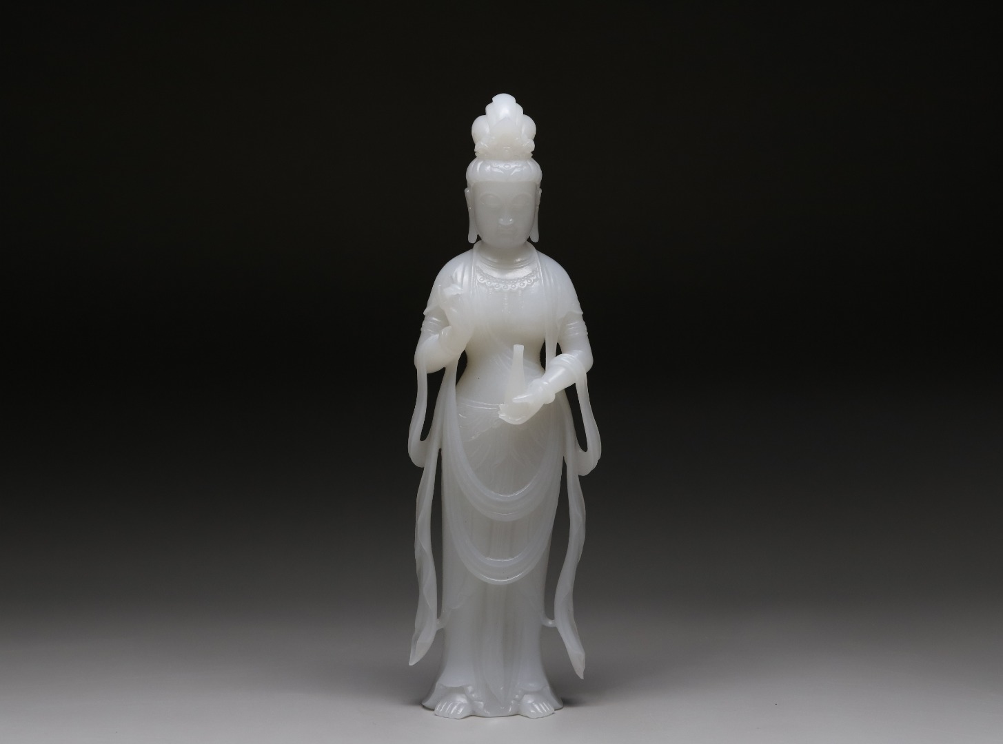 精品和田玉观音菩萨