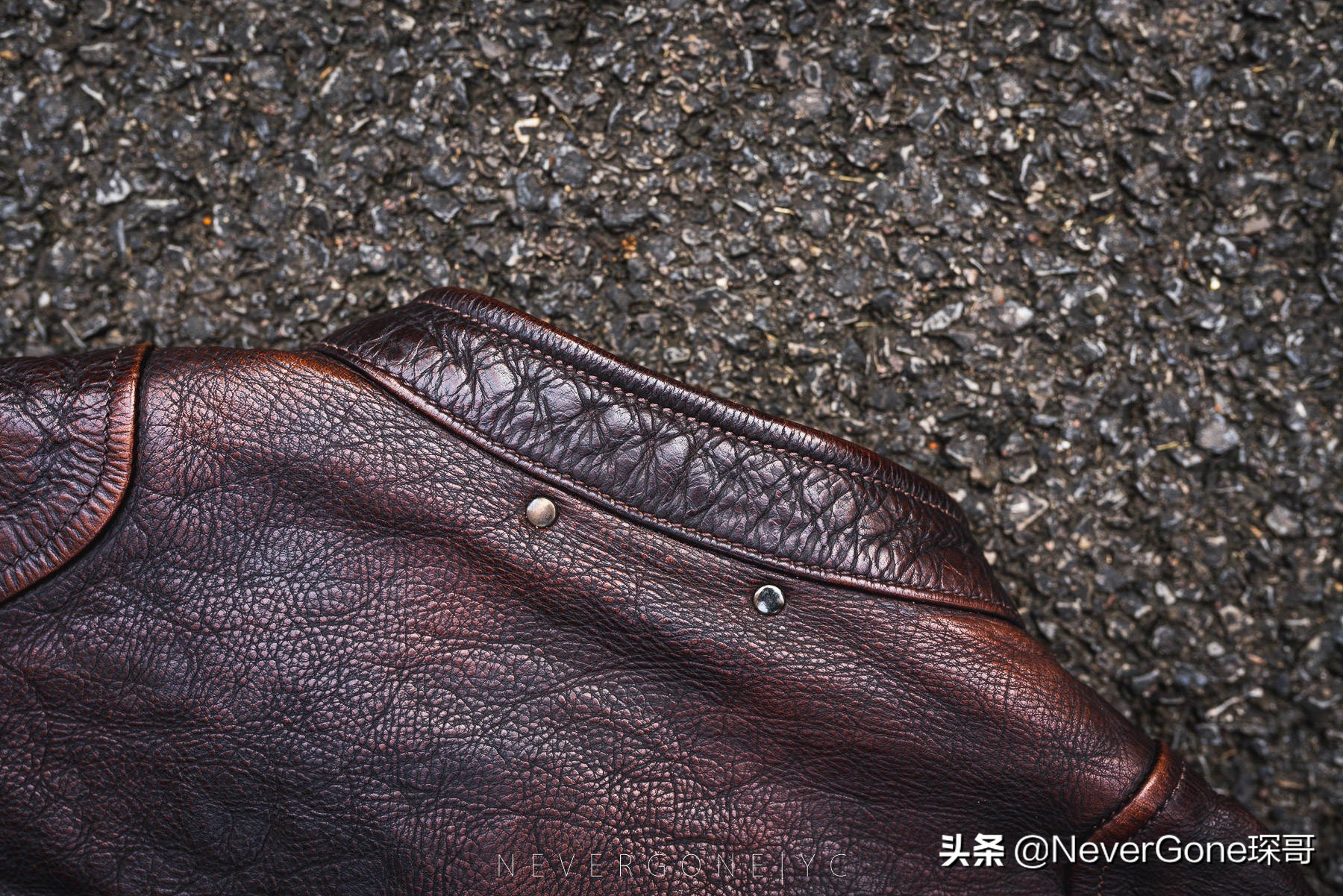 小众没人气的皮衣：Thedi J100做旧机车皮衣