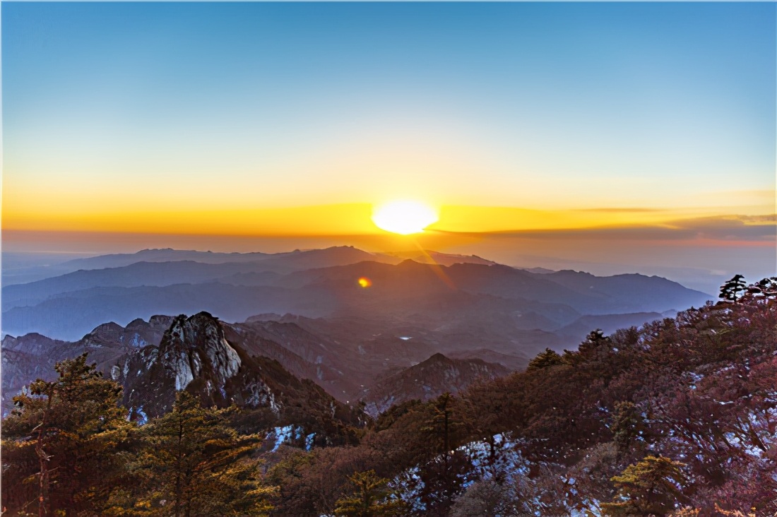 新年第一登 冰雪尧山行