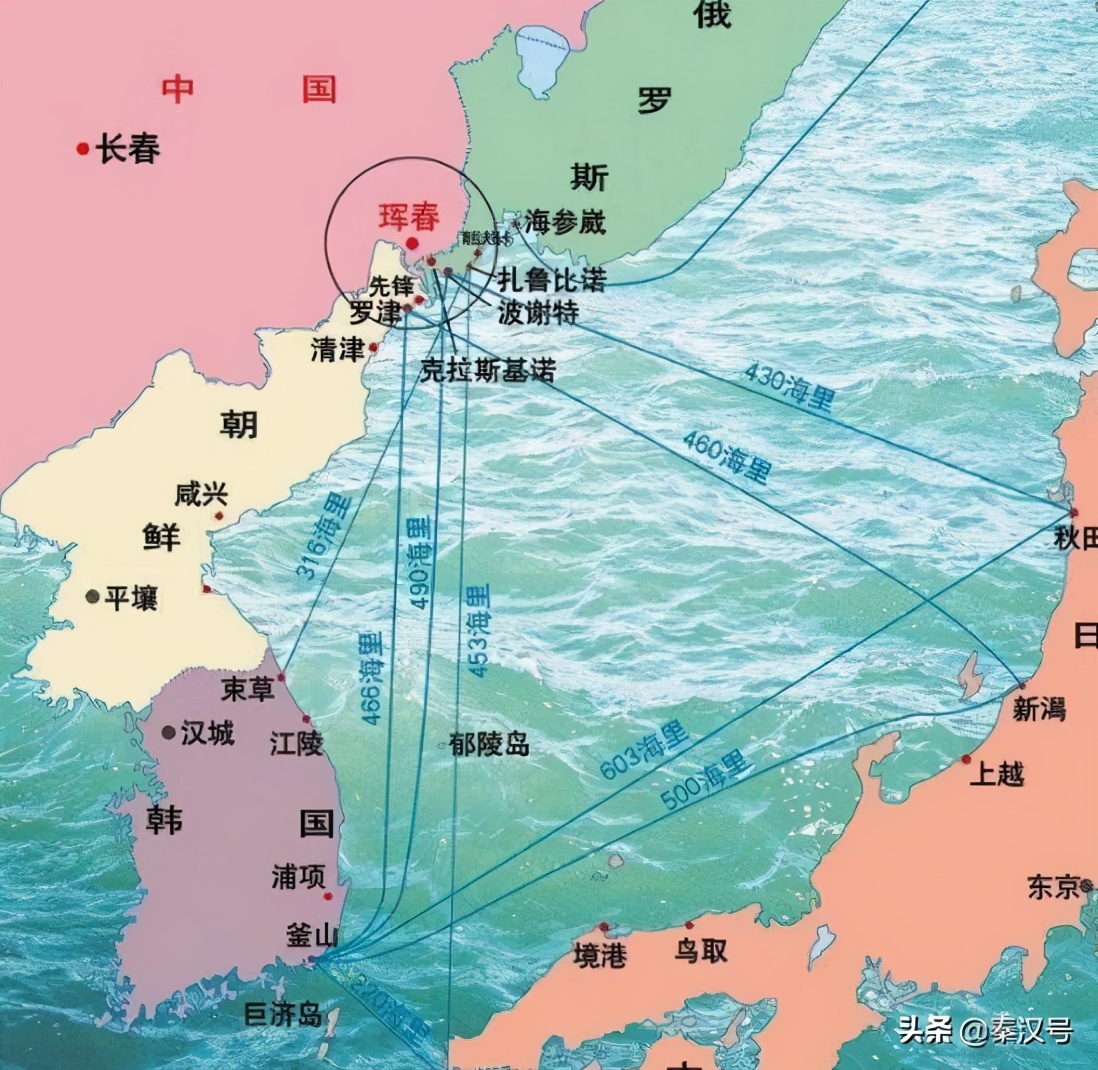 朝鲜的奋斗，成功将国境线推进到鸭绿江边、长白山下