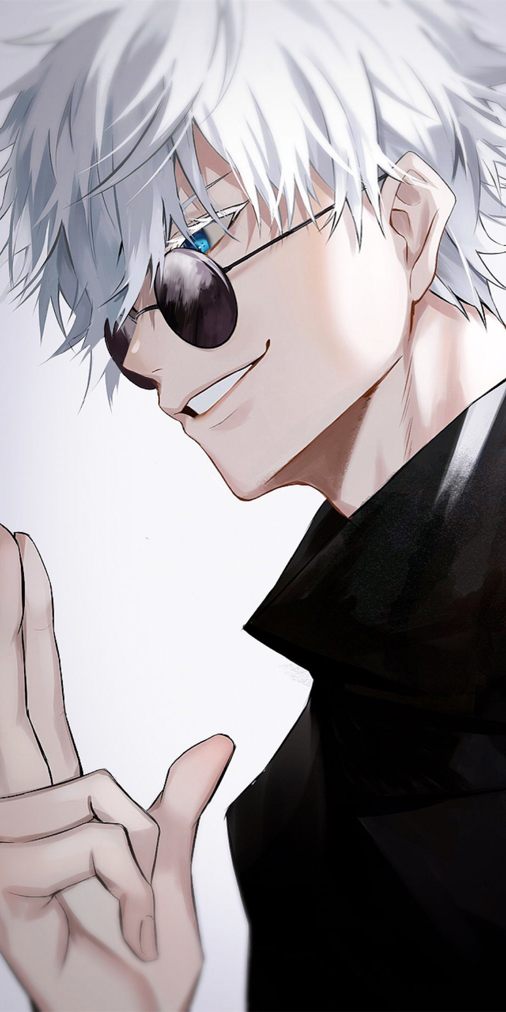 咒术回战 五条悟 从失败里不断变强的男人 动漫全面屏壁纸 资讯咖