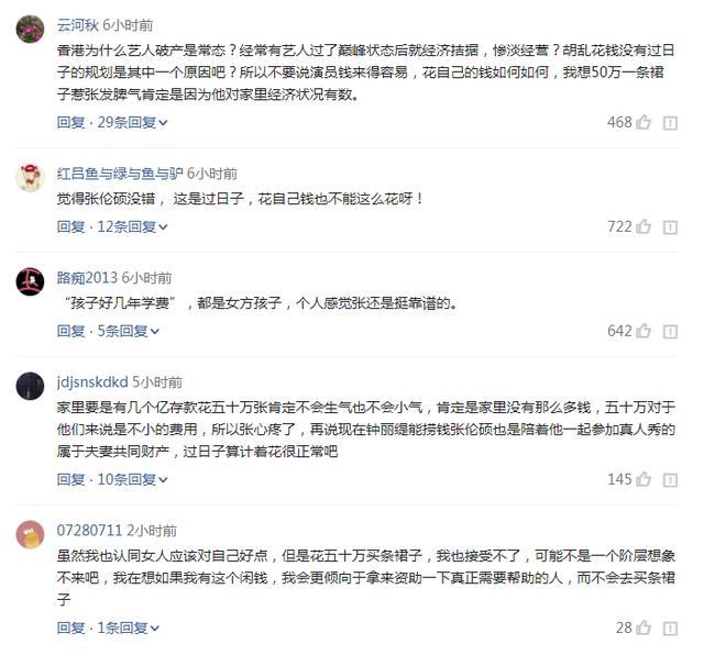 钟丽缇花50万买水晶裙，张伦硕当场怒吼：这是孩子好几年的学费