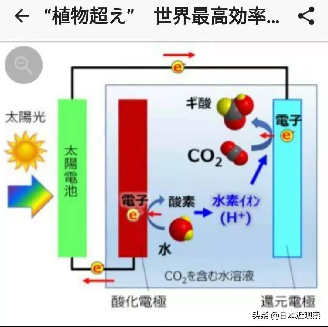 超越植物 世界最高效人工光合作用技術開發成功 日本近觀察 Mdeditor