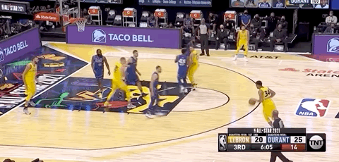 詹姆斯队连续4年赢下全明星赛！字母哥获MVP，当成总决赛打了