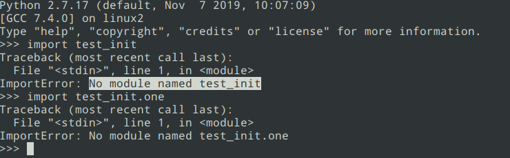 你常常看到的 __init__.py 到底是个啥?