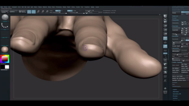 你是细节控吗？关于ZBrush手部雕刻这些细节你都了解吗？