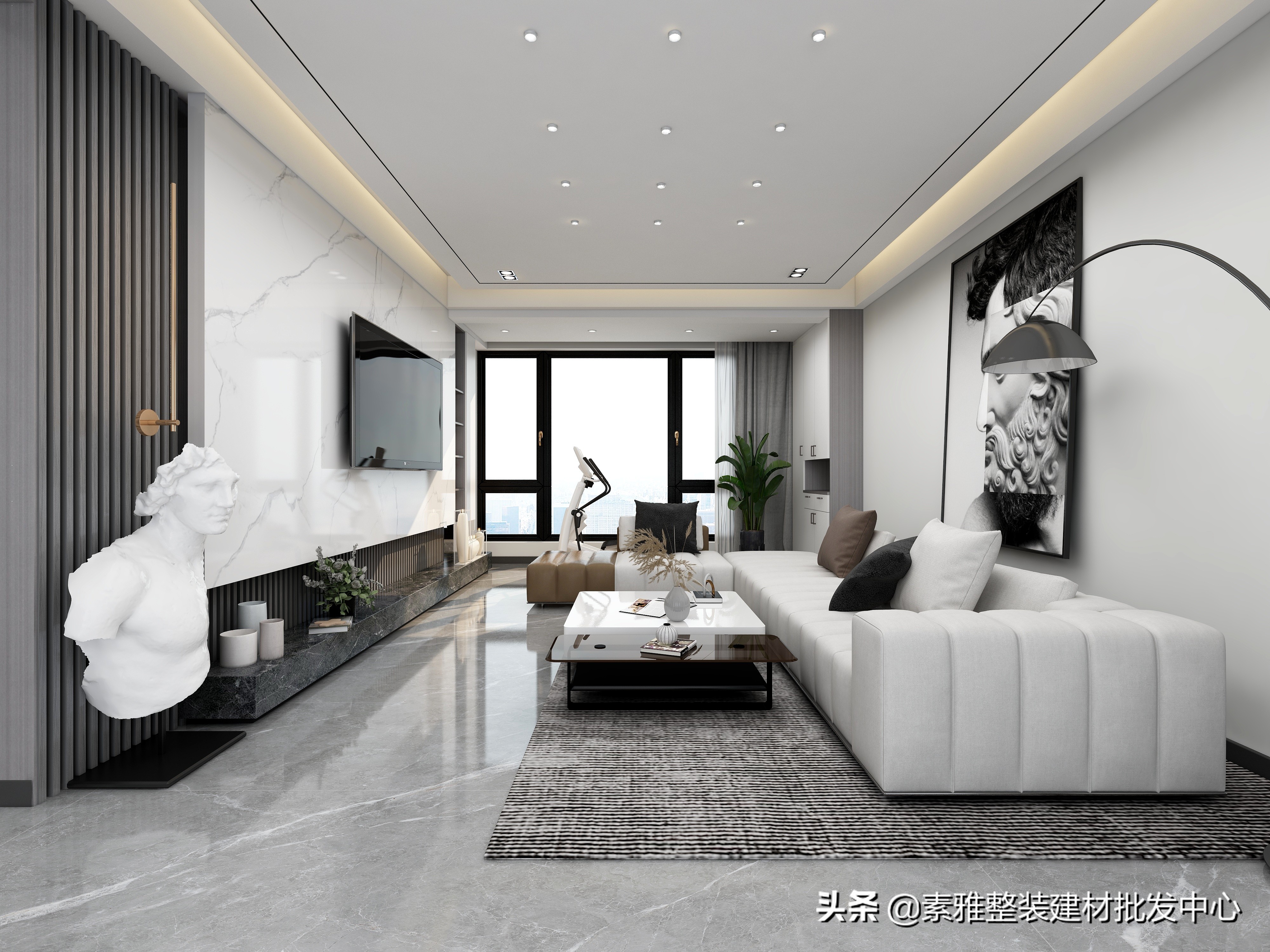 天纵御府142㎡现代极简，儿童房简直不要太赞