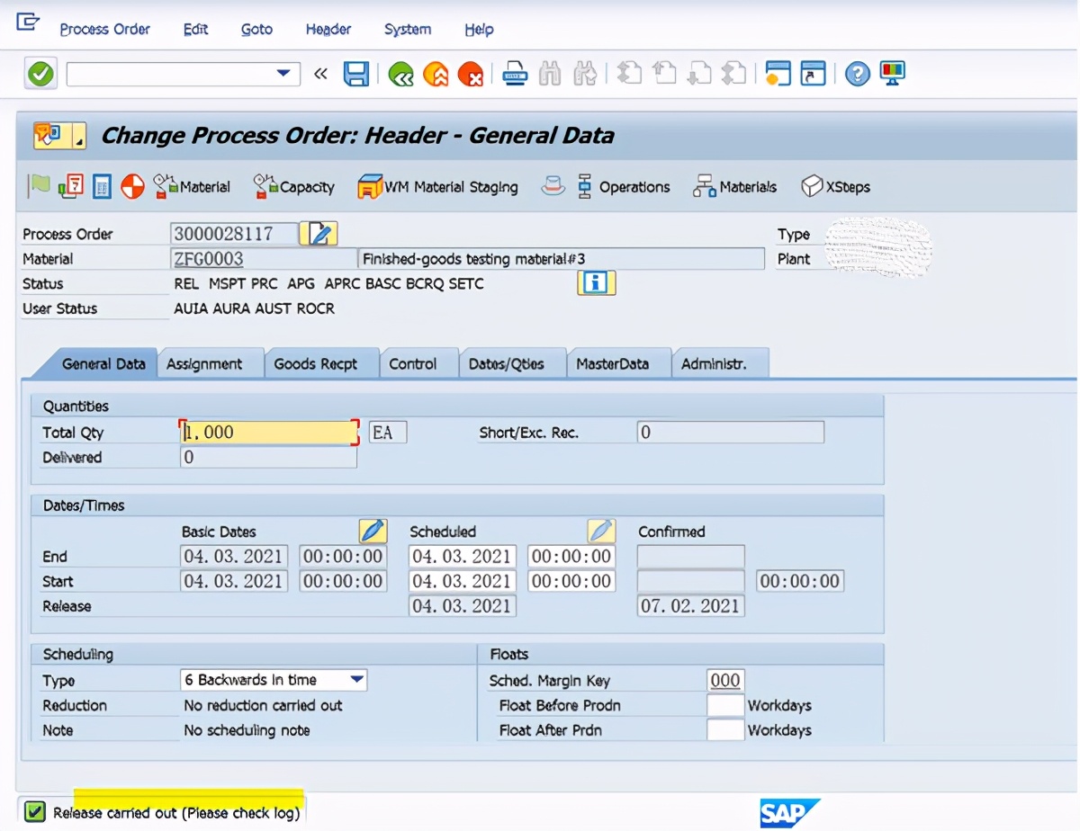 SAP Batch Derivation功能初探之一