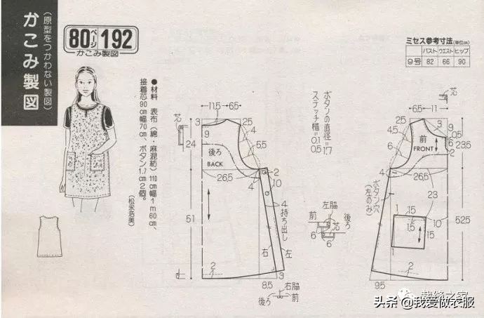 收集的多款家居，围裙裁剪图