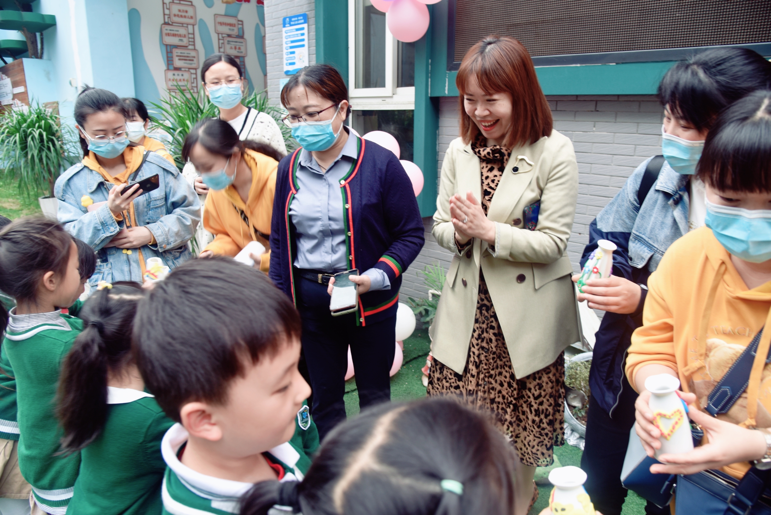 德阳市第一幼儿园迎接成都高新区天启诺亚舟幼儿园参观交流