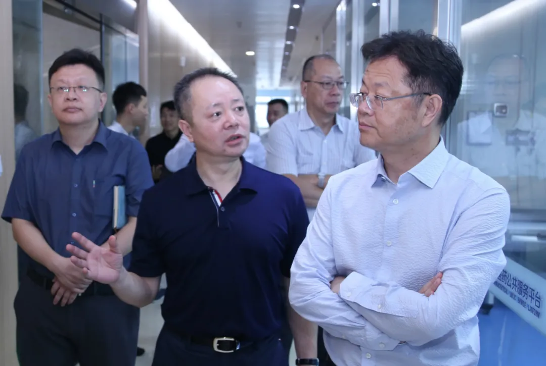 聚焦江北！先声药业董事长任晋生一行来访江北新区生物医药谷