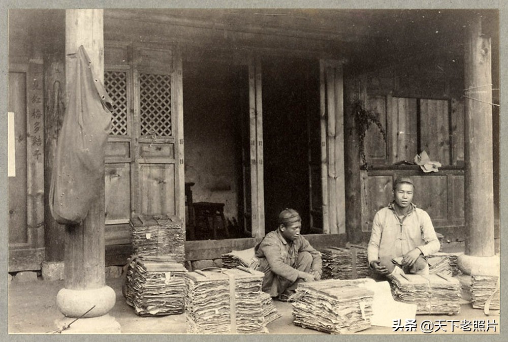 1922年云南思茅老照片 百年前的思茅人物风貌