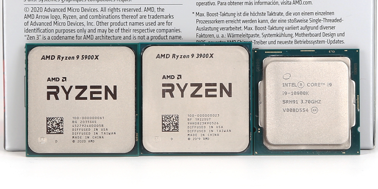 AMD锐龙5900X评测：捅破英特尔游戏性能天花板