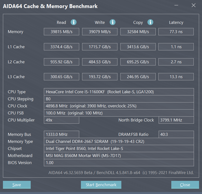 i5-11600KF居然这么猛？喷火龙附体！让水冷都胆战心惊