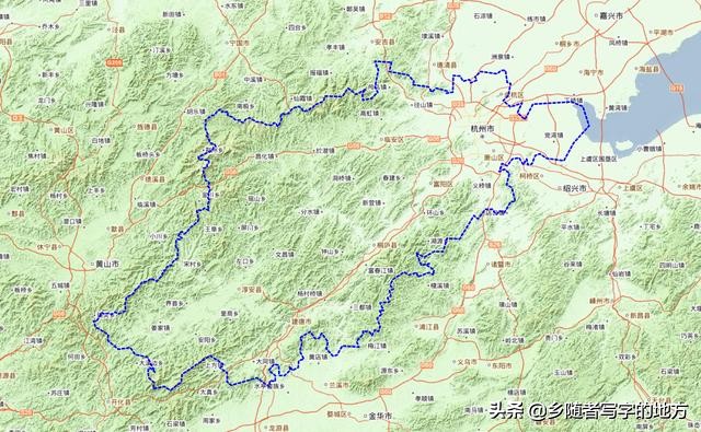 2020中国最新行政区划——浙江省杭州市
