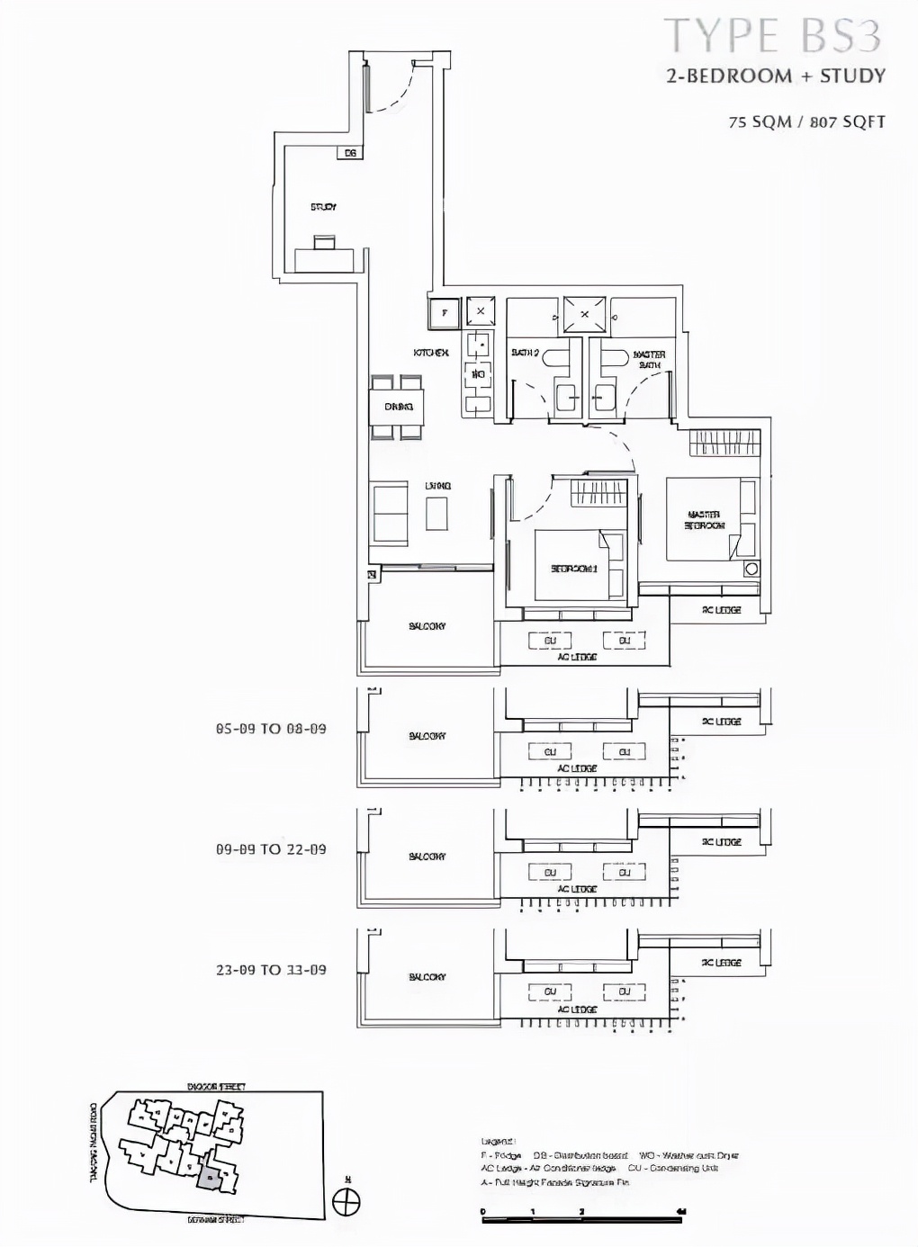 新加坡核心中央区豪华公寓丨One Bernam 柏南华庭