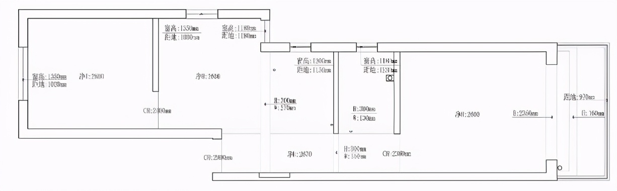 这个小家把户型利用到了极致，50㎡两房一厅，空间丝毫不浪费
