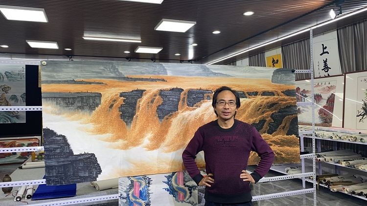 著名画家李岩——兼容并蓄 博采众长